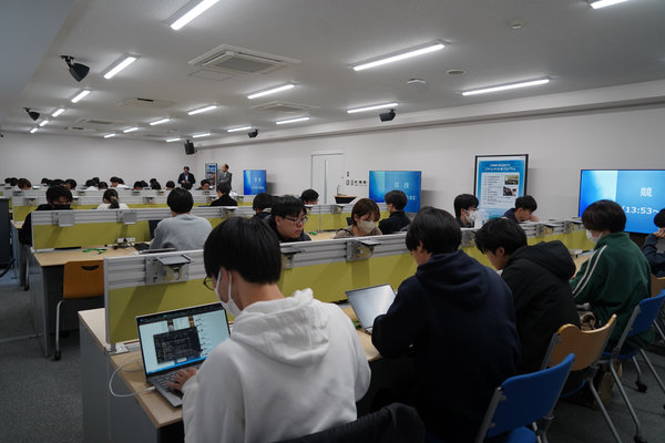 CTF競技中の様子