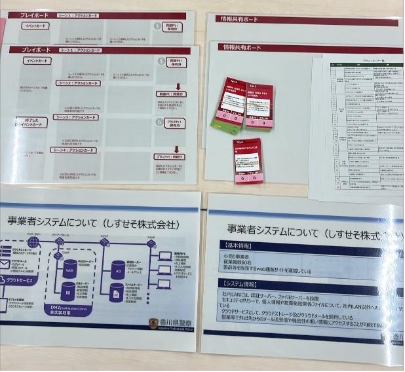 訓練の教材の一部