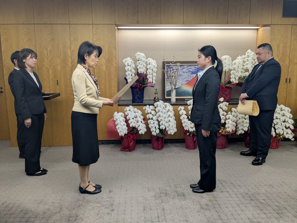 サイバーセキュリティに関する総務大臣奨励賞を受賞